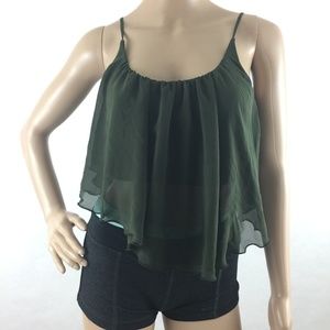 Sirens S Small Hanging Crop Top Lined